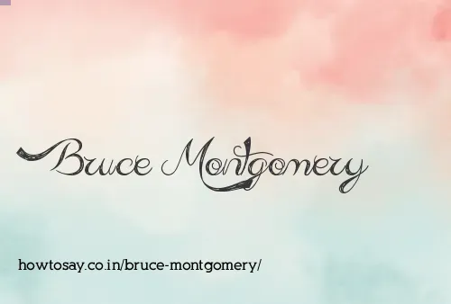 Bruce Montgomery
