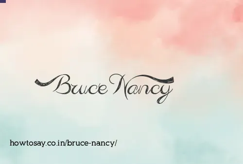 Bruce Nancy