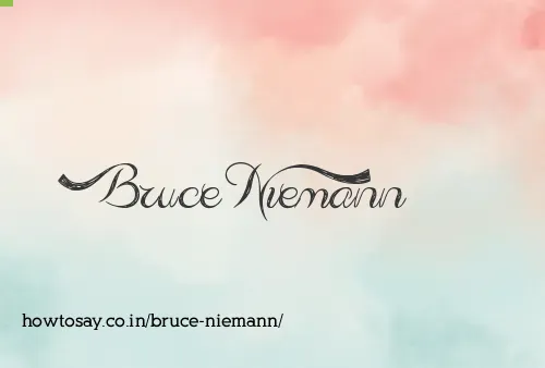 Bruce Niemann