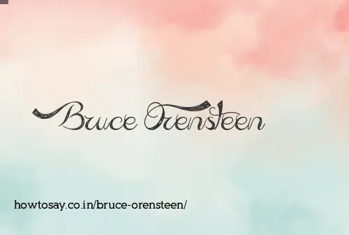 Bruce Orensteen