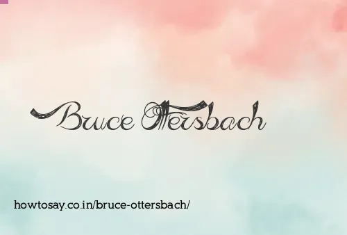 Bruce Ottersbach