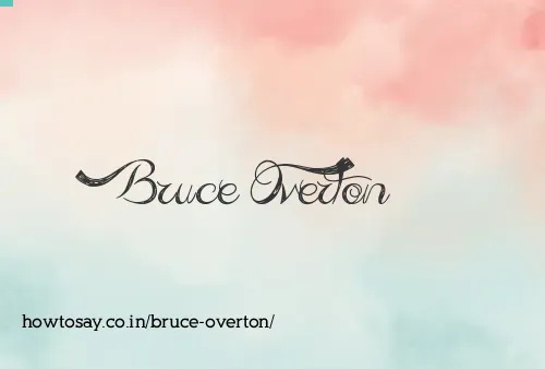Bruce Overton