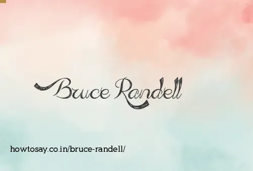 Bruce Randell