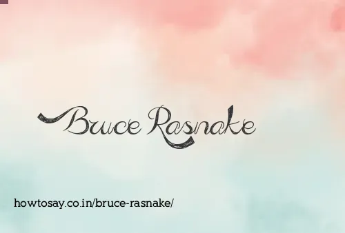 Bruce Rasnake