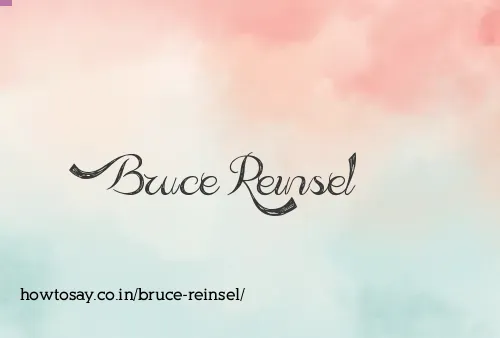 Bruce Reinsel