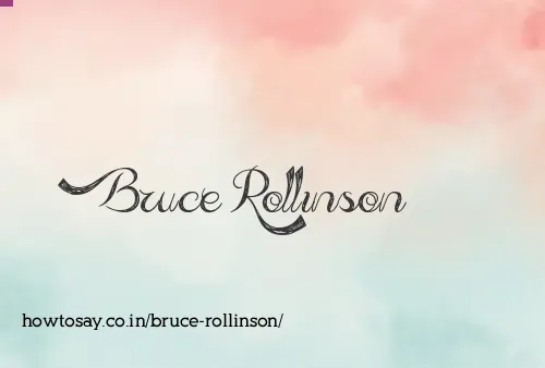 Bruce Rollinson