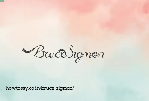 Bruce Sigmon