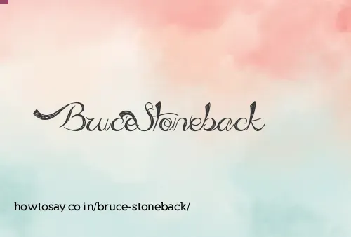 Bruce Stoneback