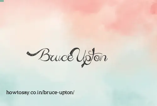 Bruce Upton