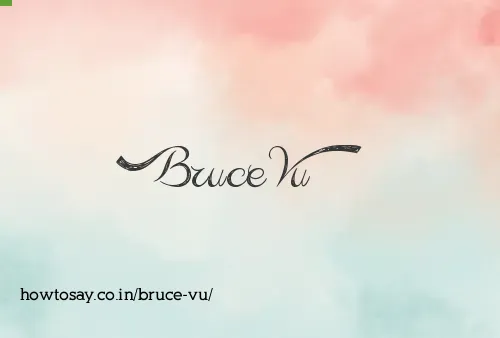 Bruce Vu