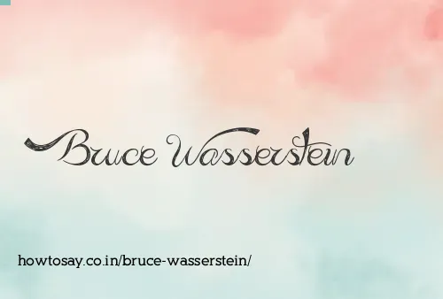 Bruce Wasserstein