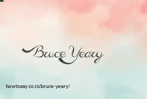 Bruce Yeary