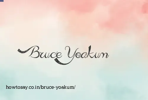 Bruce Yoakum