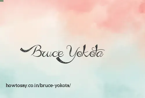 Bruce Yokota