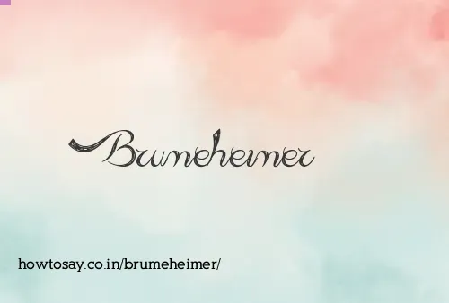 Brumeheimer
