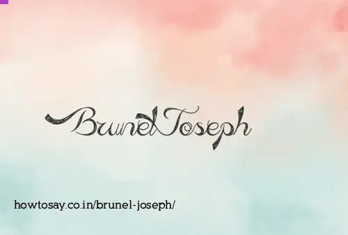 Brunel Joseph