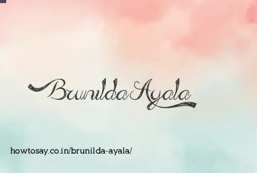 Brunilda Ayala