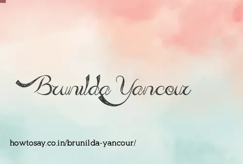 Brunilda Yancour