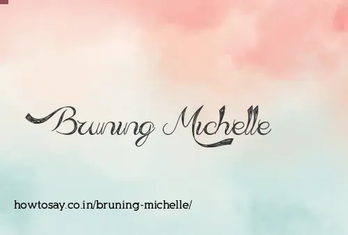 Bruning Michelle