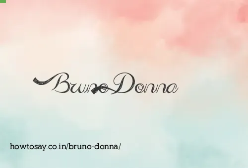 Bruno Donna