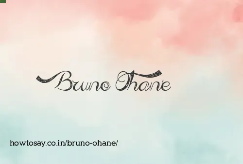 Bruno Ohane