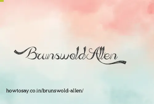 Brunswold Allen