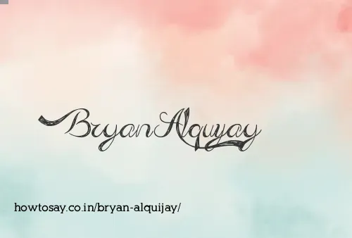Bryan Alquijay