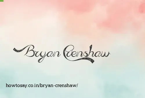 Bryan Crenshaw