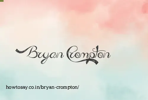 Bryan Crompton