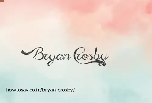 Bryan Crosby