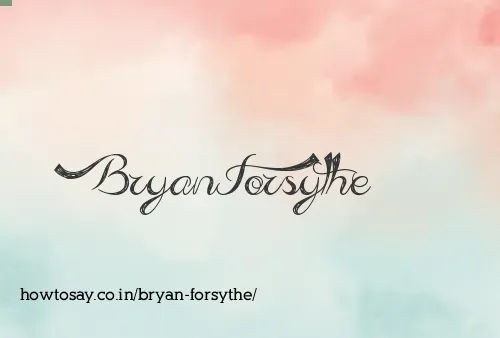 Bryan Forsythe