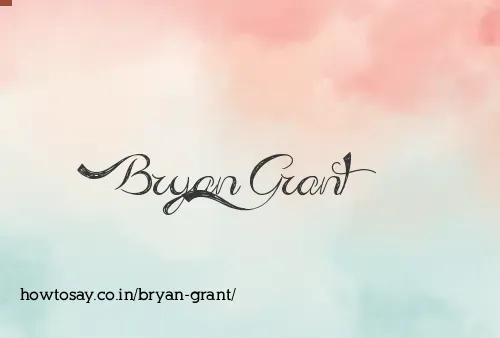 Bryan Grant