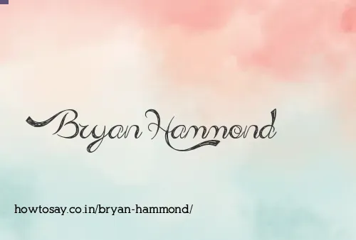 Bryan Hammond
