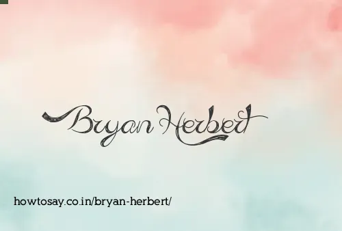 Bryan Herbert