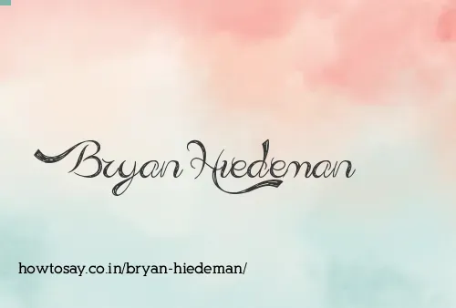 Bryan Hiedeman