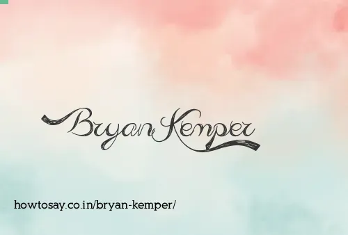 Bryan Kemper