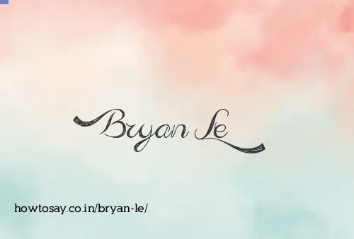 Bryan Le