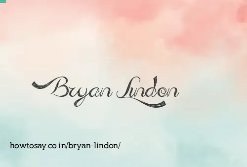 Bryan Lindon