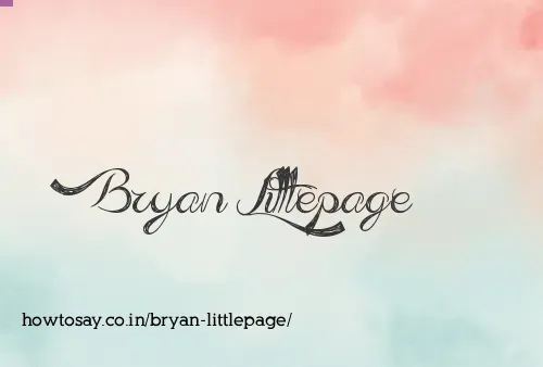 Bryan Littlepage