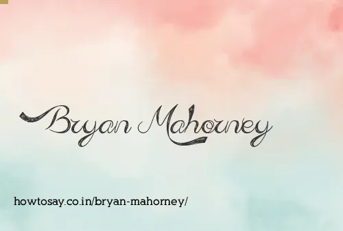 Bryan Mahorney