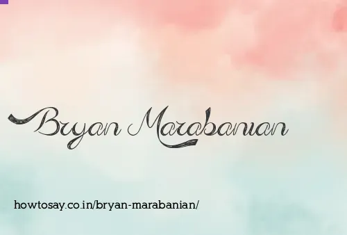 Bryan Marabanian