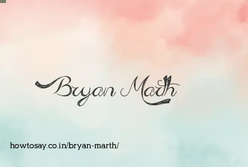 Bryan Marth