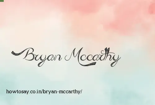Bryan Mccarthy
