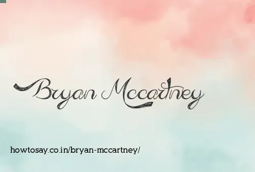 Bryan Mccartney