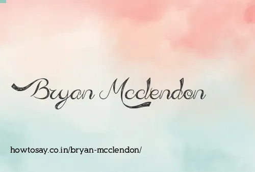 Bryan Mcclendon