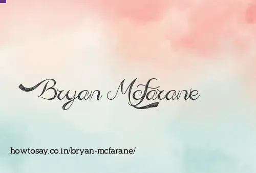 Bryan Mcfarane