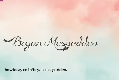 Bryan Mcspadden