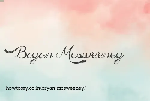Bryan Mcsweeney