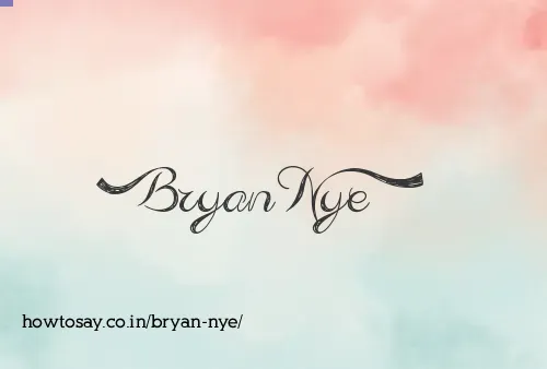 Bryan Nye