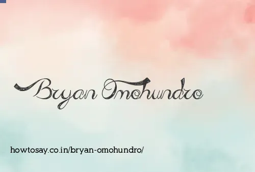 Bryan Omohundro